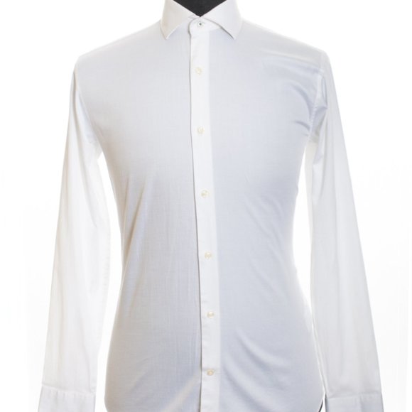 Ted Baker Endurance Ivory White Stretch Rosefit